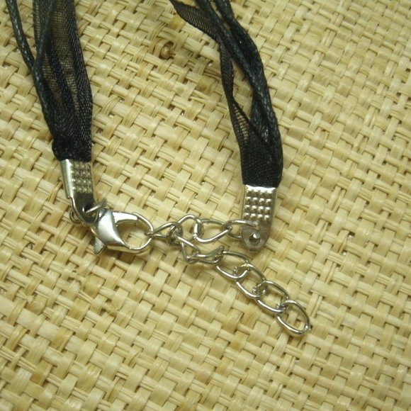 Murano Glass Turtle & Flowers Pendant Necklace - Picture 14 of 16